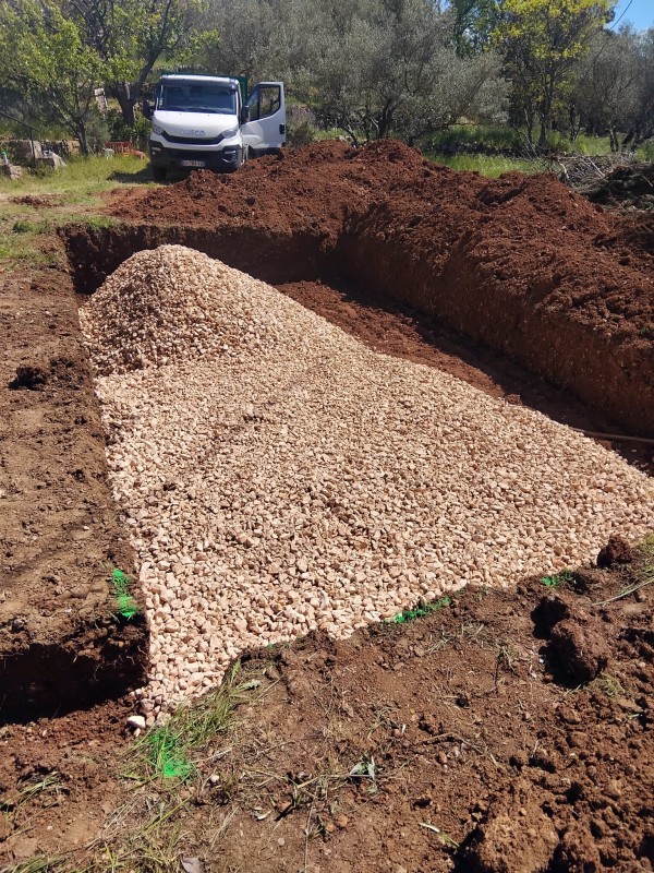 Installation d’un système d’assainissement Tricel Novo FR9/5000G à Carnoules (83)