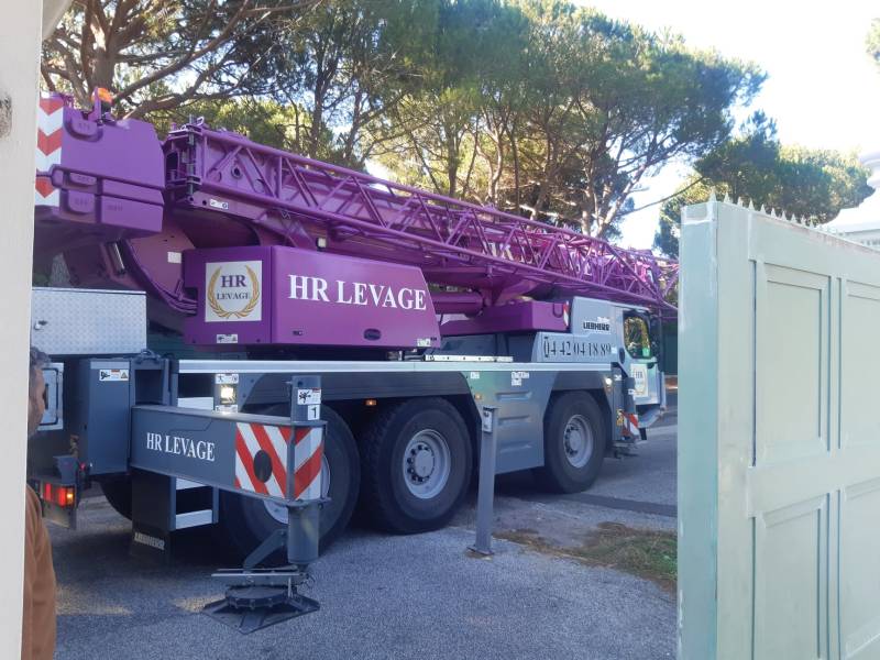 Location de camion grue Var HR LEVAGE