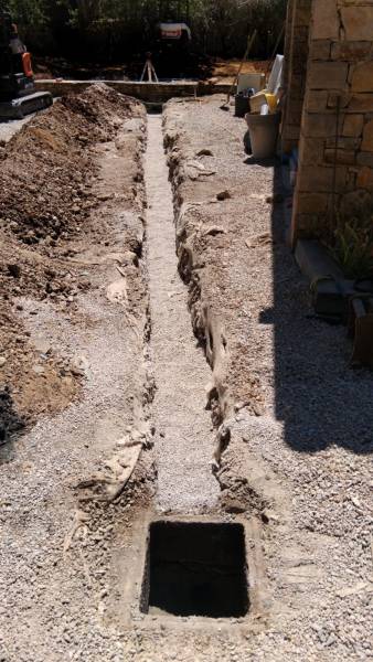 Regard et système d'assainissement non collectif à meounes dans le Var