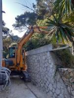 Notre zone d'activité pour ce service Construire un mur de soutènement en parpaing sur un terrain en pente avec accès difficile